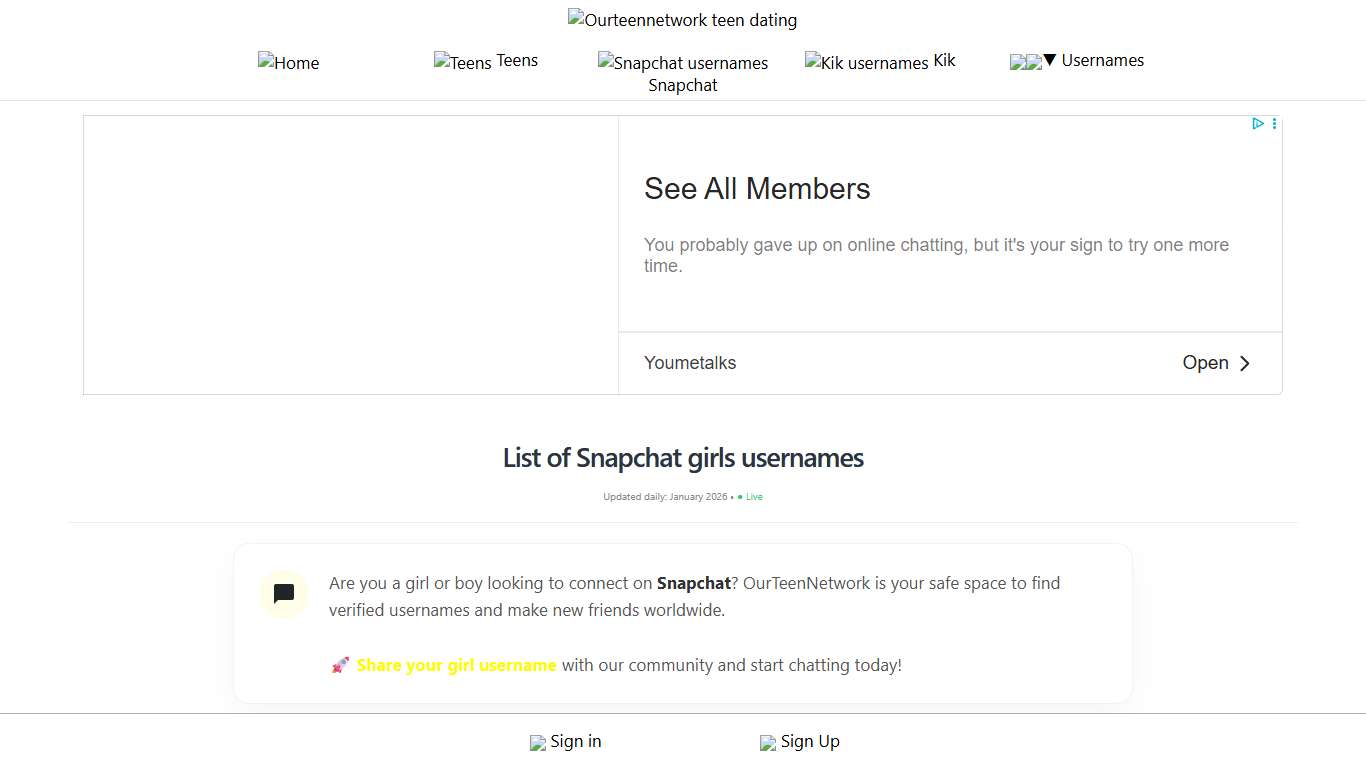 7874 Active Snapchat girls usernames (2026 List)